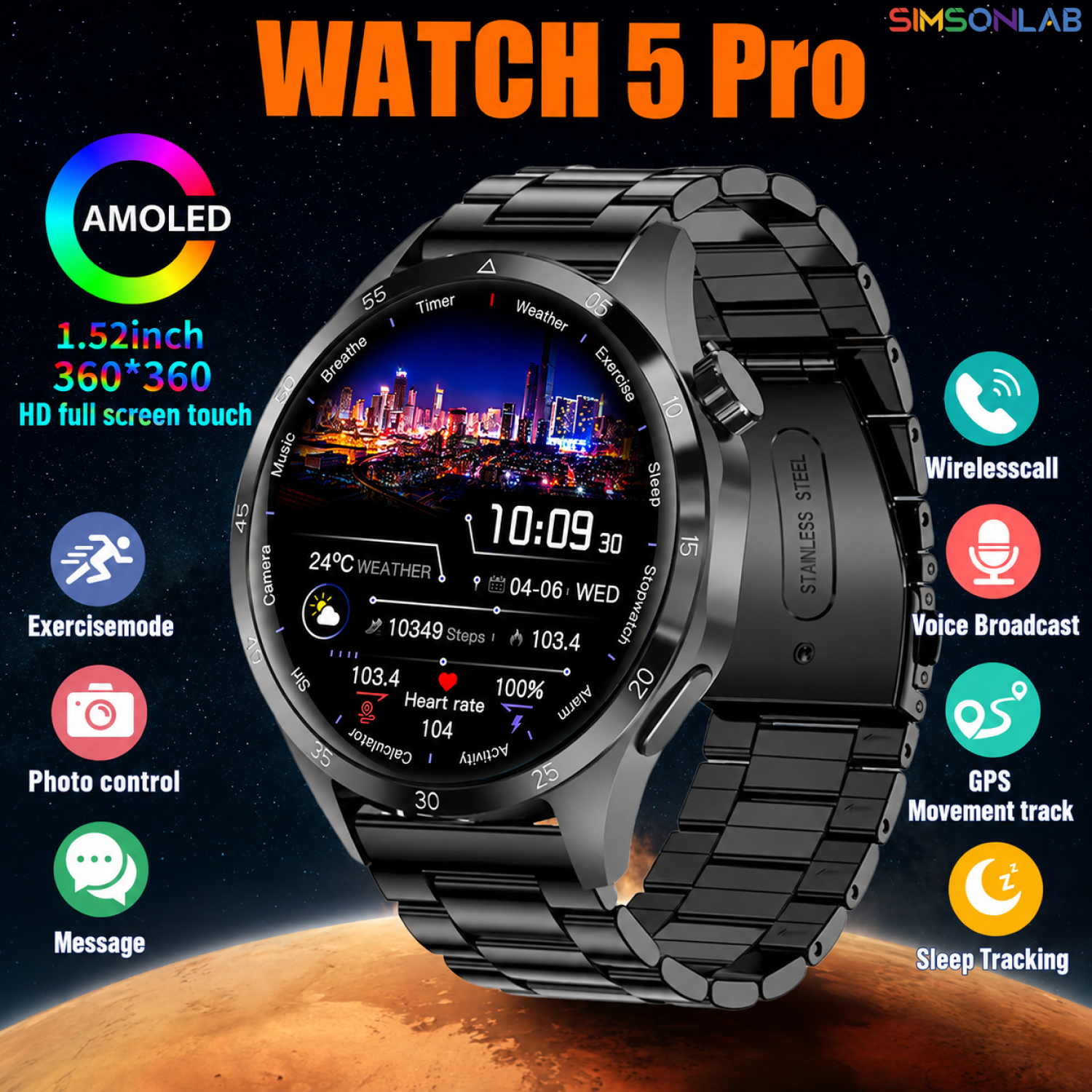 Custom Photo Book - 2026 Watch 5 Pro GPS Track