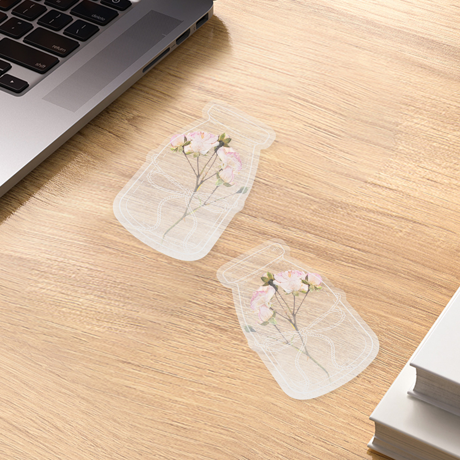 20 Sheets DIY Bookmark Kit Tra - Dried Flower Bookmark ulasan dan harga
