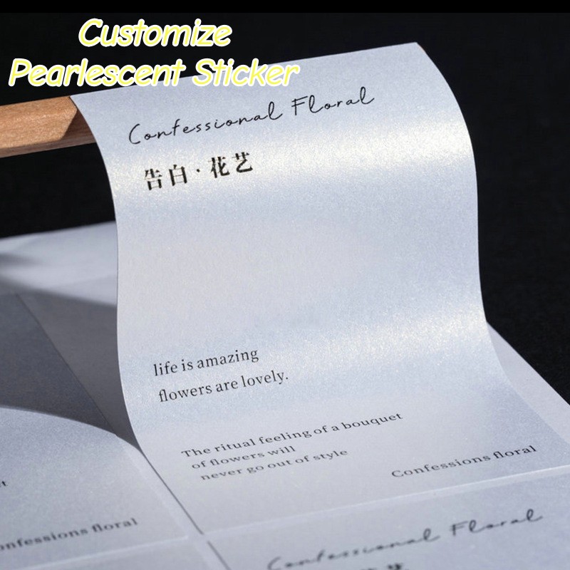 100pcs Custom Pearlescent Stic - Personalized Name Box ulasan dan harga