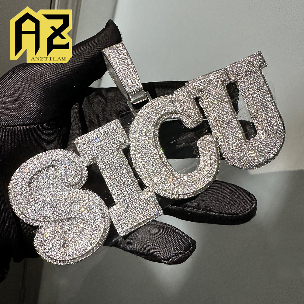 BIG Customized Name Letters Ic - Name Necklace Custom ulasan dan harga
