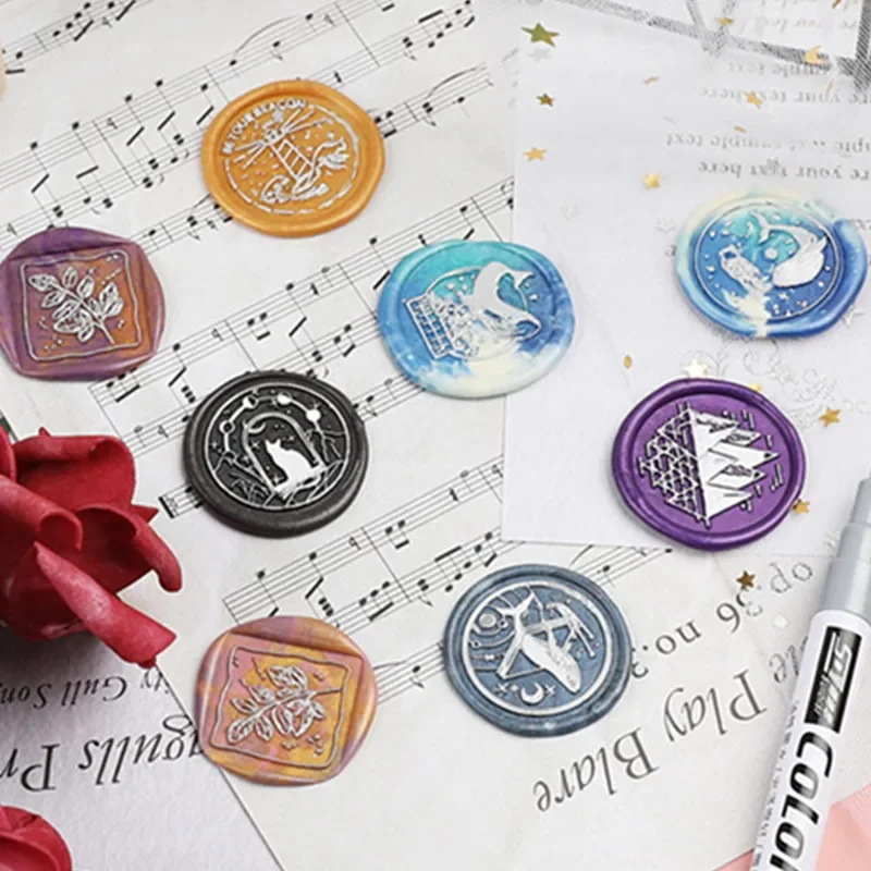 Retro Wax Seal Kit with Colore - Wax Seal Letter Kit ulasan dan harga