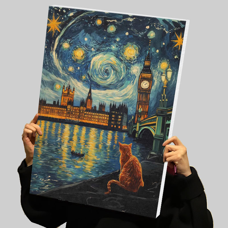 London Night Sky Prints Poster - Custom Night Sky ulasan dan harga