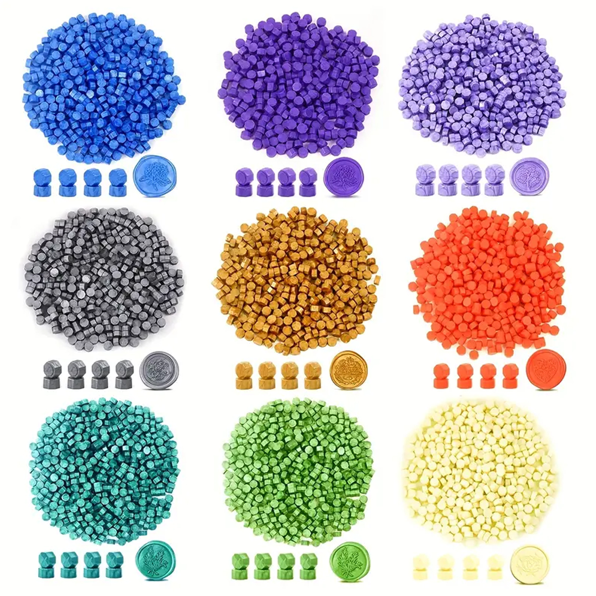 100pc/bag Wax Seal Beads Kit,D - Wax Seal Letter Kit ulasan dan harga