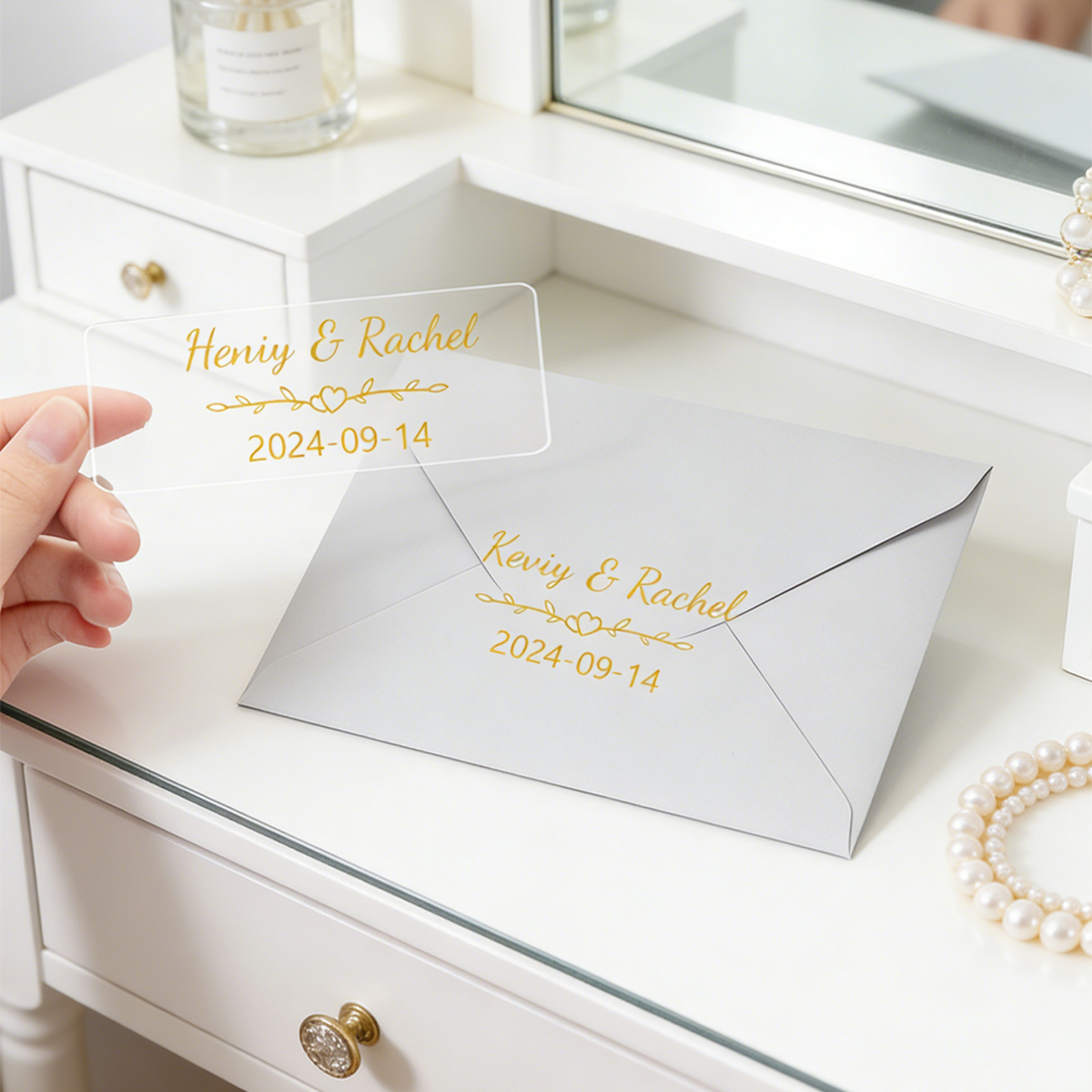 Custom Gold Foil Stickers, Per - Personalised Candle Label ulasan dan harga