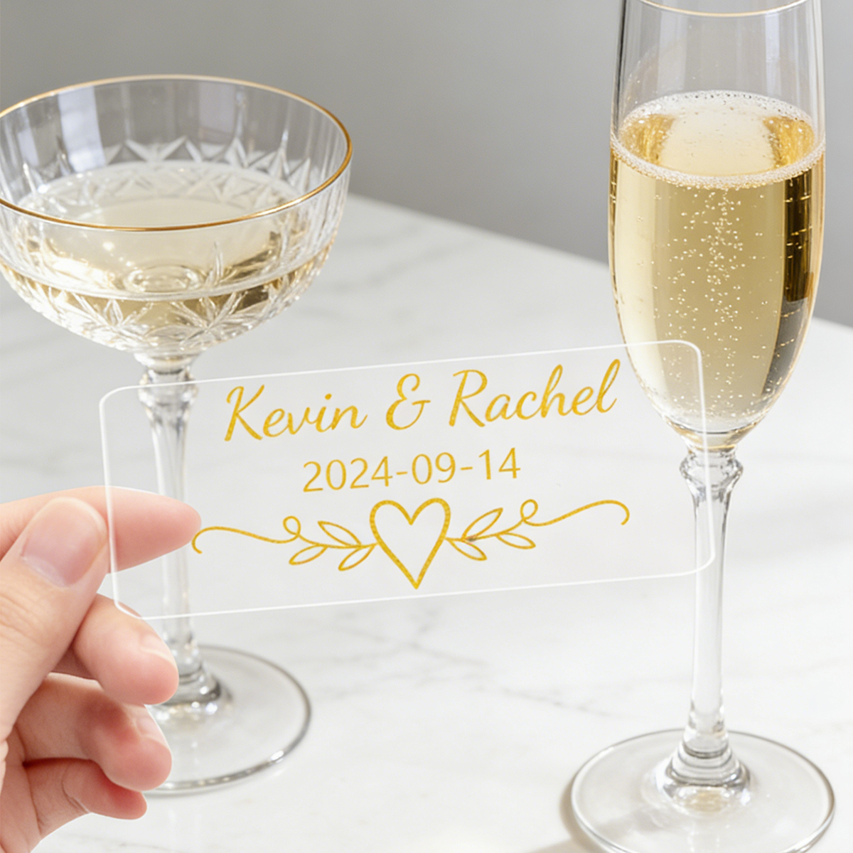 Custom Gold Foil Stickers, Per - Personalised Candle Label ulasan dan harga