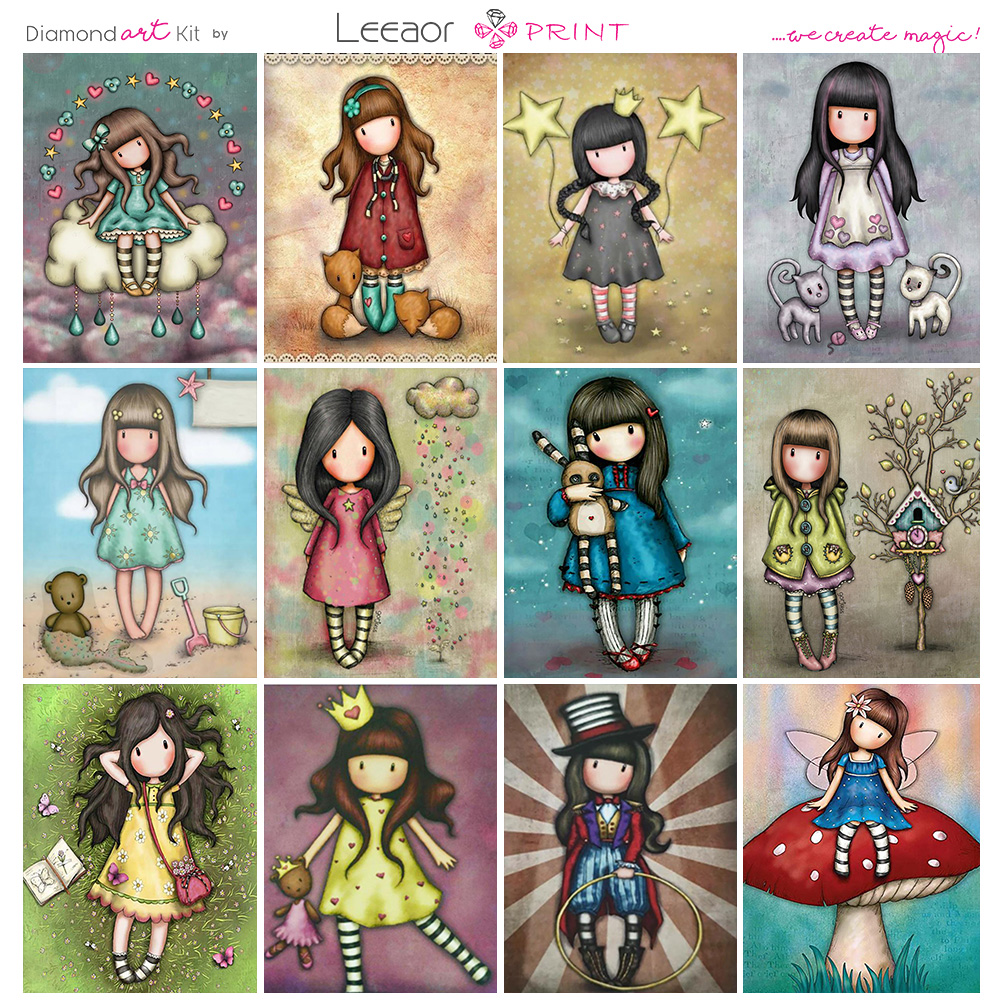 Character 5d Diamond Painting  - Photo Mosaic Print ulasan dan harga