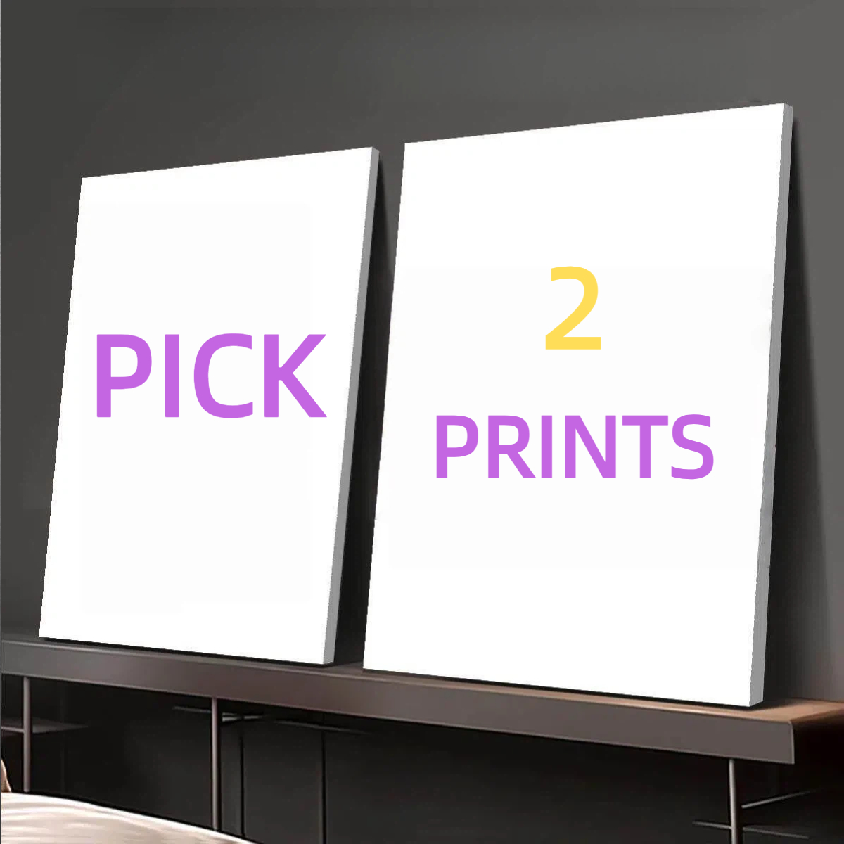 2pcs/set of custom canvas phot - Pet Portrait Custom ulasan dan harga