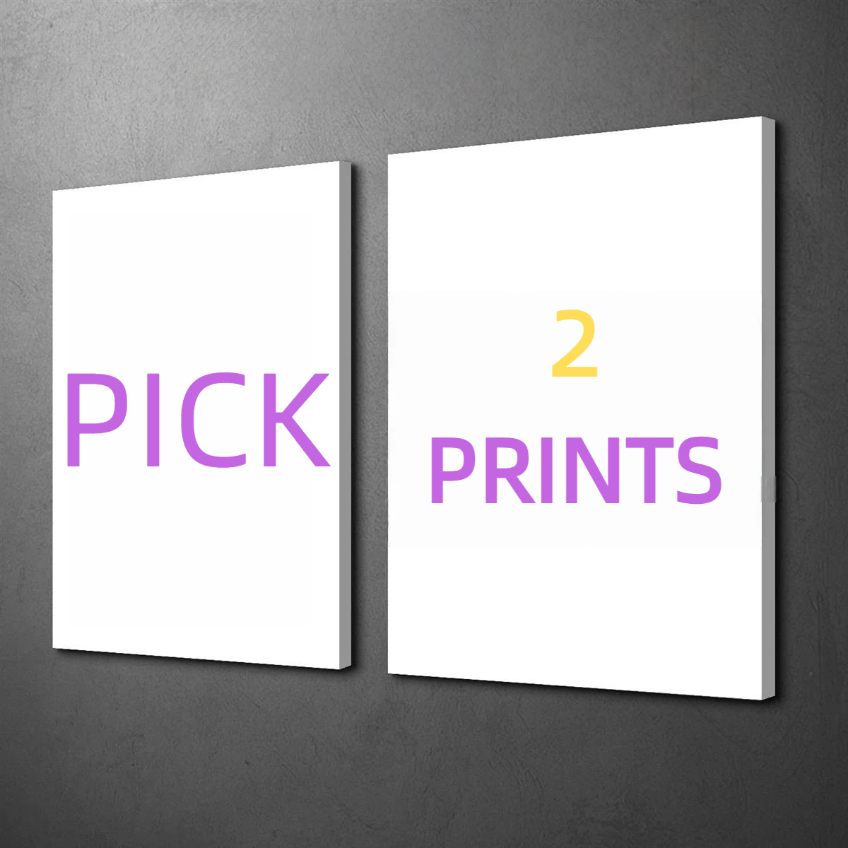 2pcs/set of custom canvas phot - Pet Portrait Custom ulasan dan harga