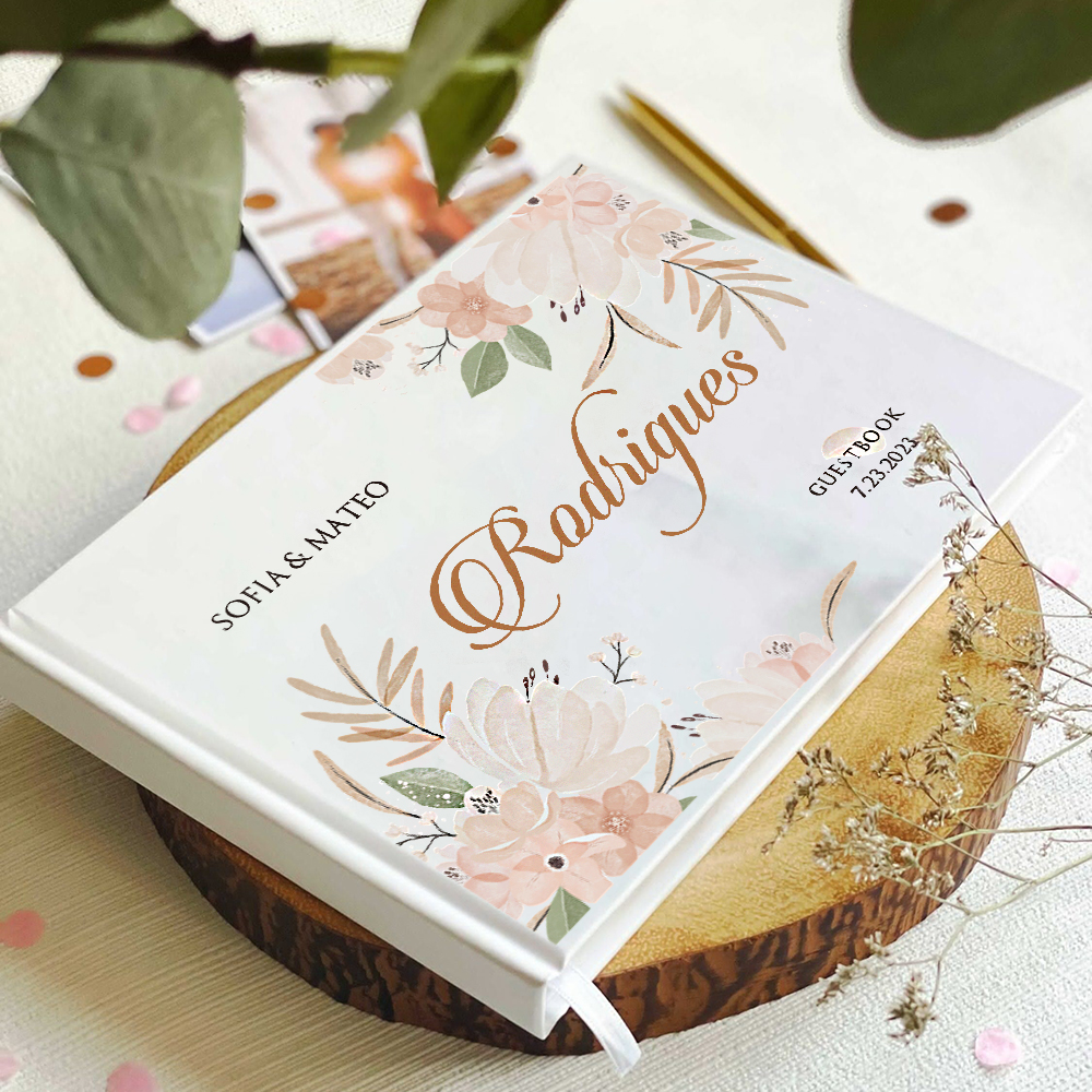 Custom Wedding White Guest Boo - Custom Photo Book ulasan dan harga