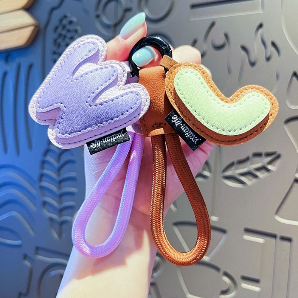 Sweet 26 Letter Keychain PU Le - Monogram Keychain Leather ulasan dan harga