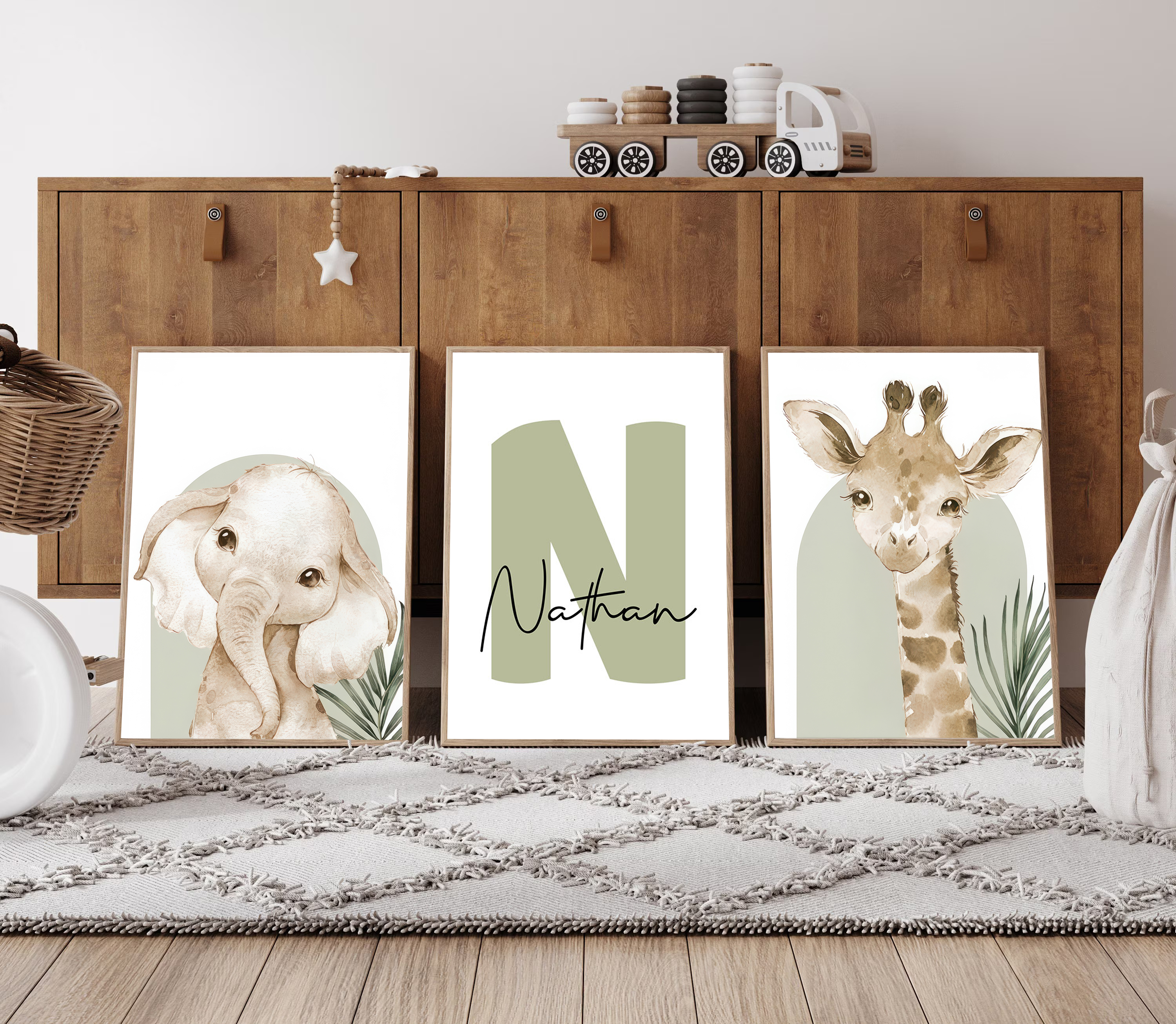 3pcs/set Customized Personaliz - Personalized Name Box ulasan dan harga