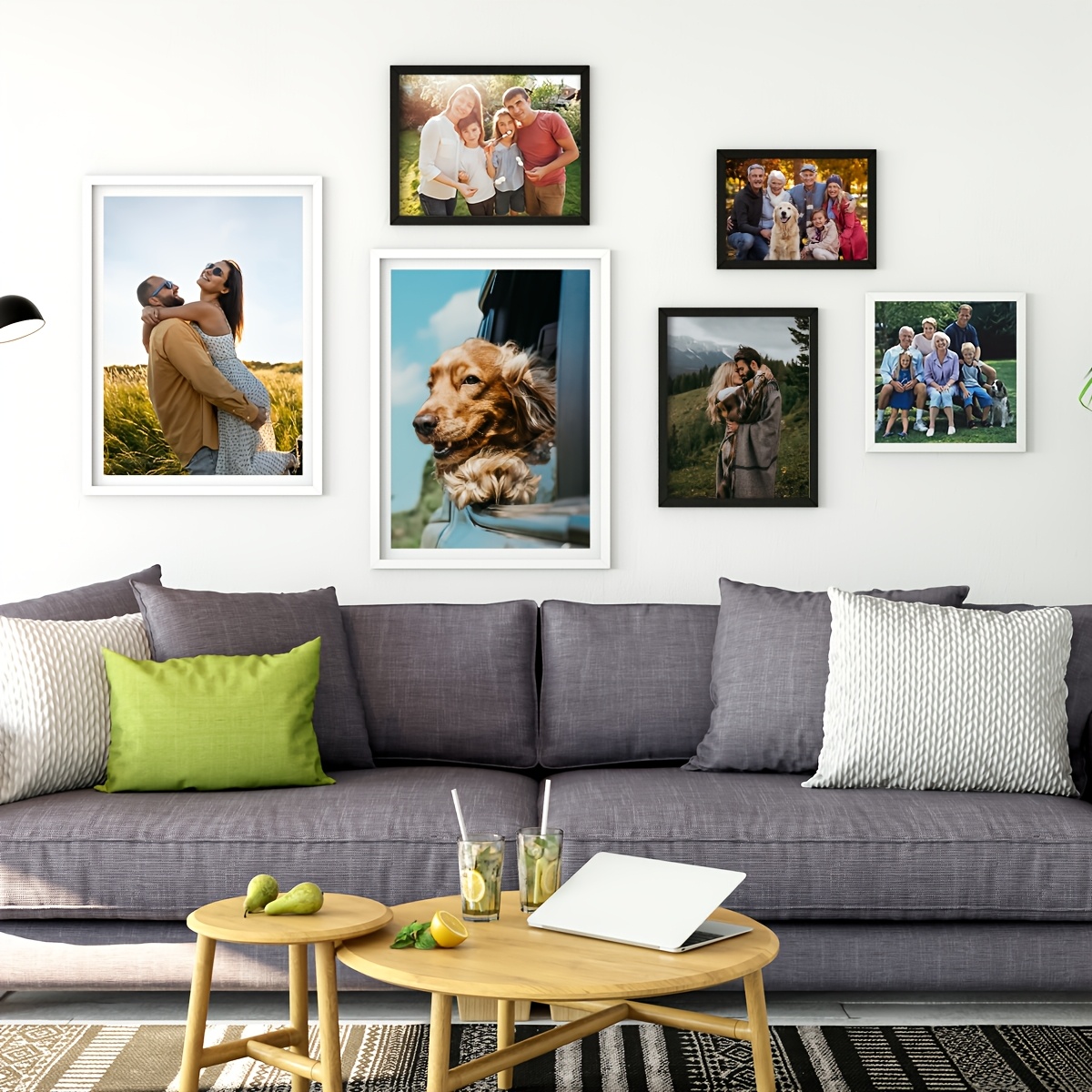 Custom Personal Photo Canvas W - Personalized Name Box ulasan dan harga