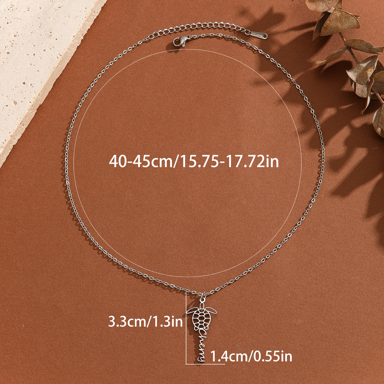 1pc Customized Personalized Cu - Name Necklace Custom ulasan dan harga