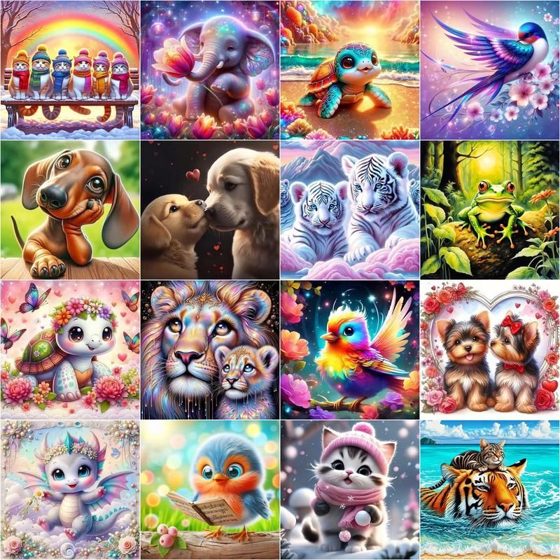 1pc frameless  5d Diamond Pain - Photo Mosaic Print ulasan dan harga