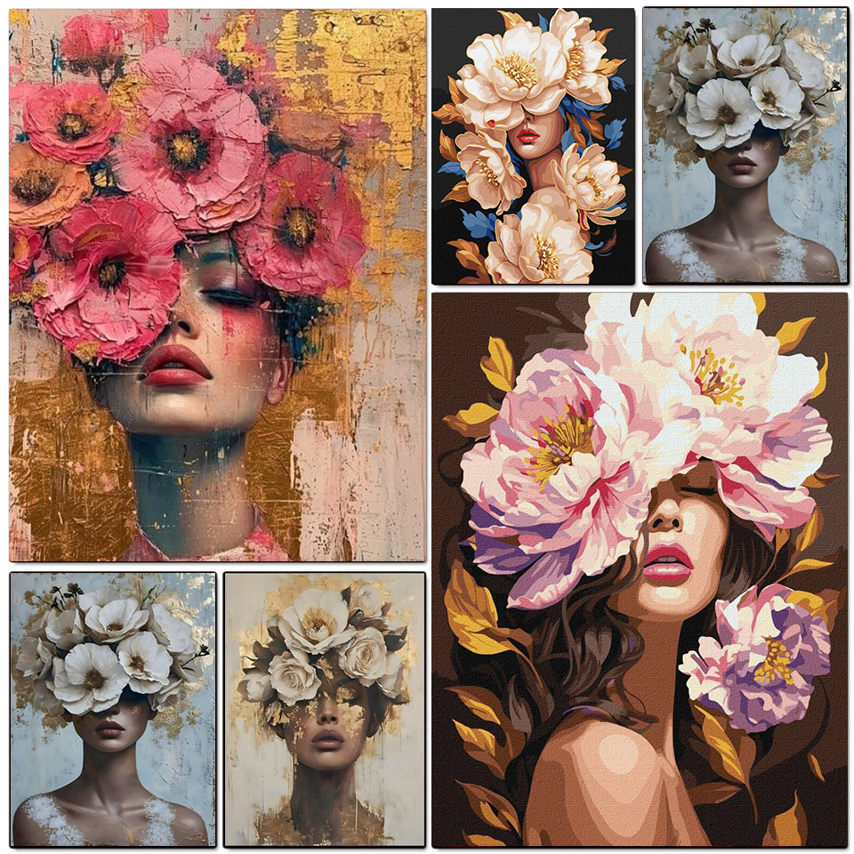 Diamond Painting Beauty Girl D - Photo Mosaic Print ulasan dan harga