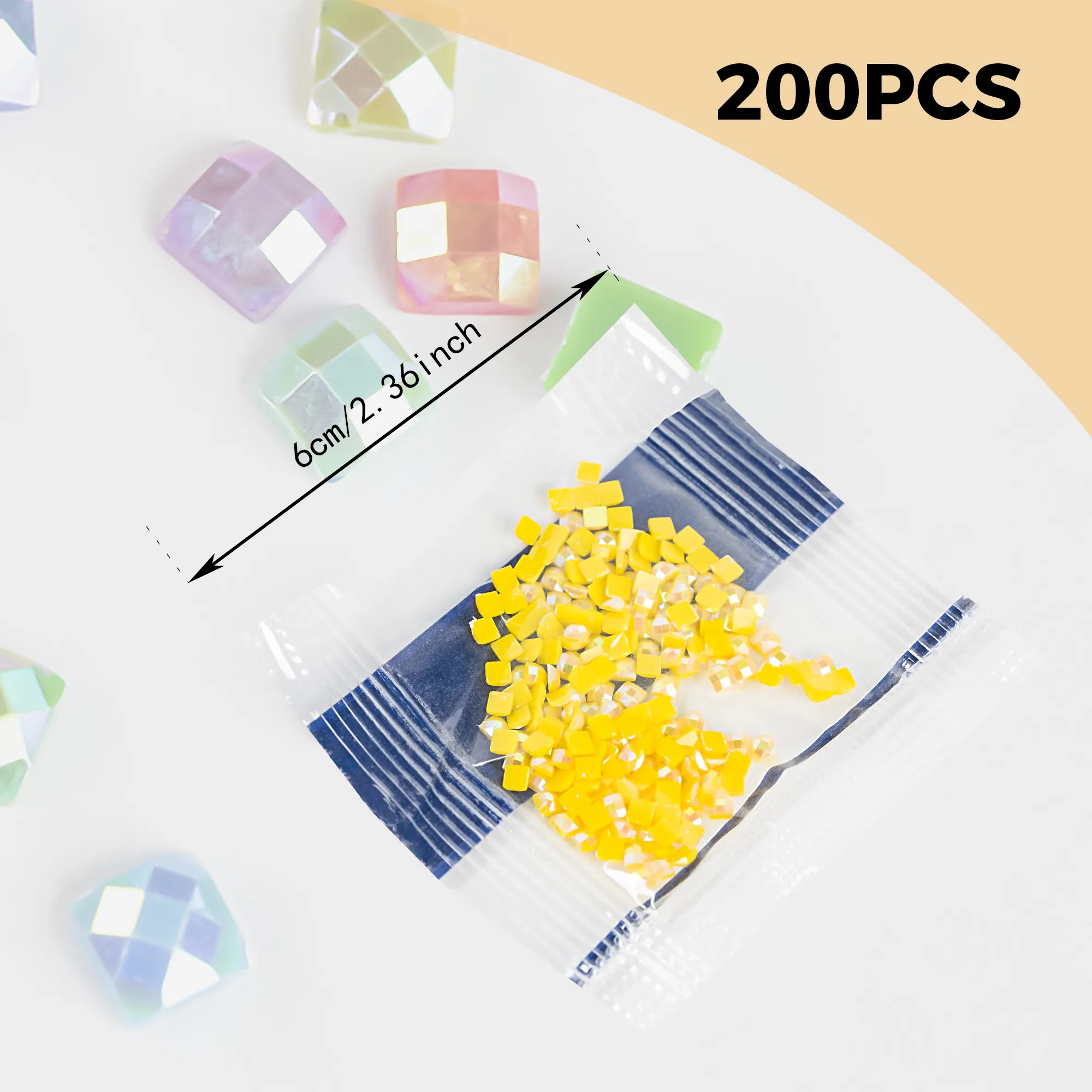 AB Square Stone Drills DIY Dia - Photo Mosaic Print ulasan dan harga