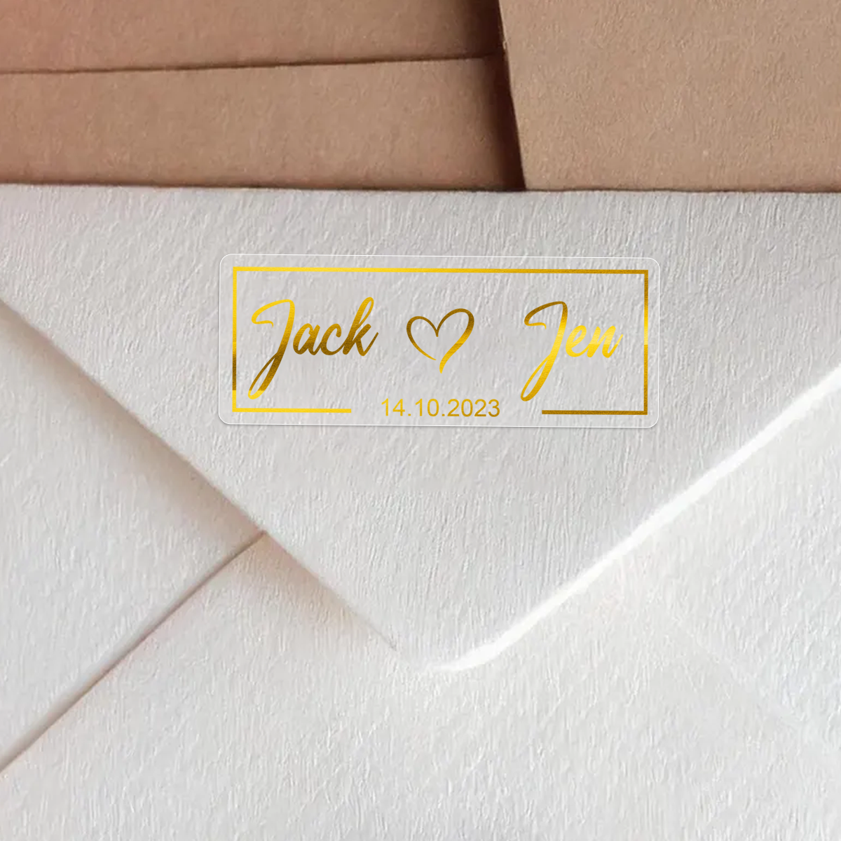 30-240pcs Custom Gold Stamping - Personalised Candle Label ulasan dan harga