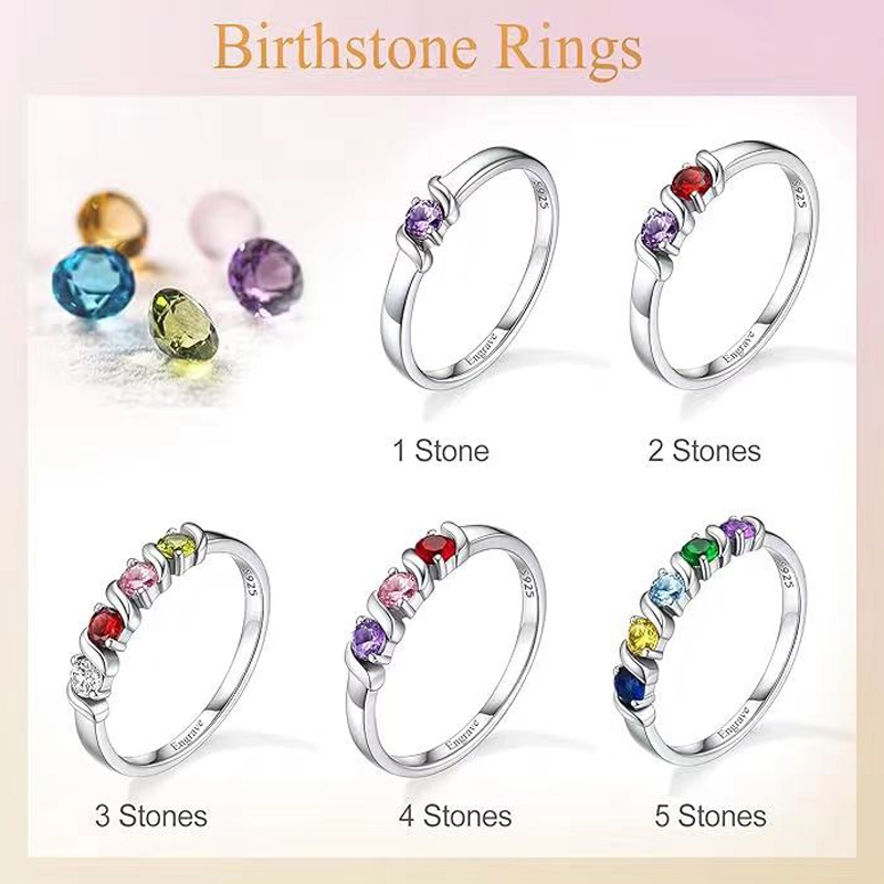 Personalized Names Ring with 1 - Initial Ring Custom ulasan dan harga