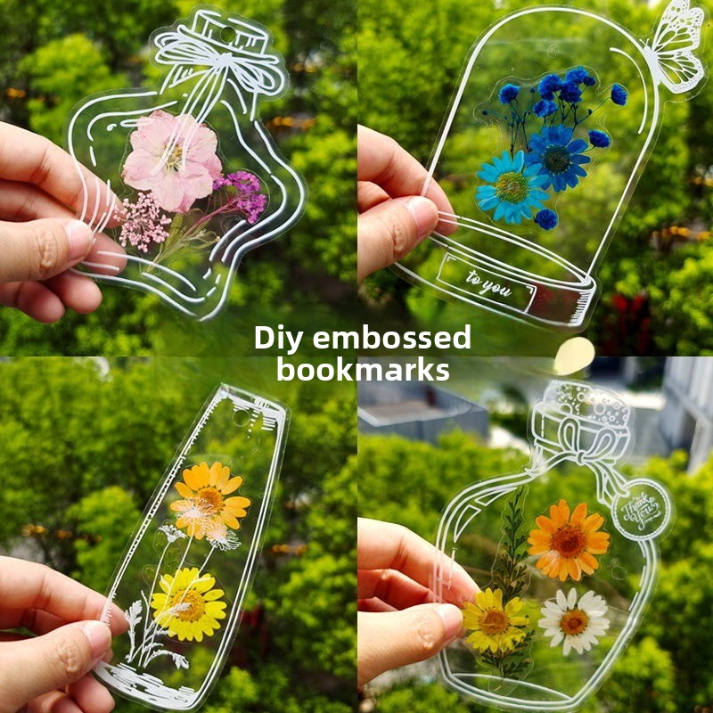 20 Piece Bookmarks Kids Creati - Dried Flower Bookmark ulasan dan harga