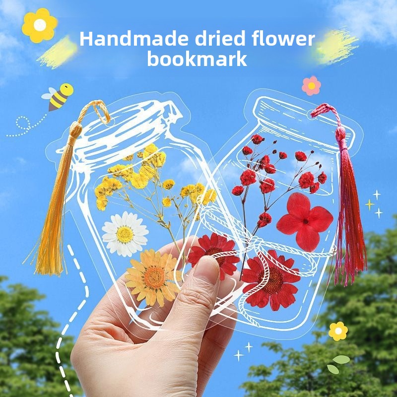 20 Piece Bookmarks Kids Creati - Dried Flower Bookmark ulasan dan harga