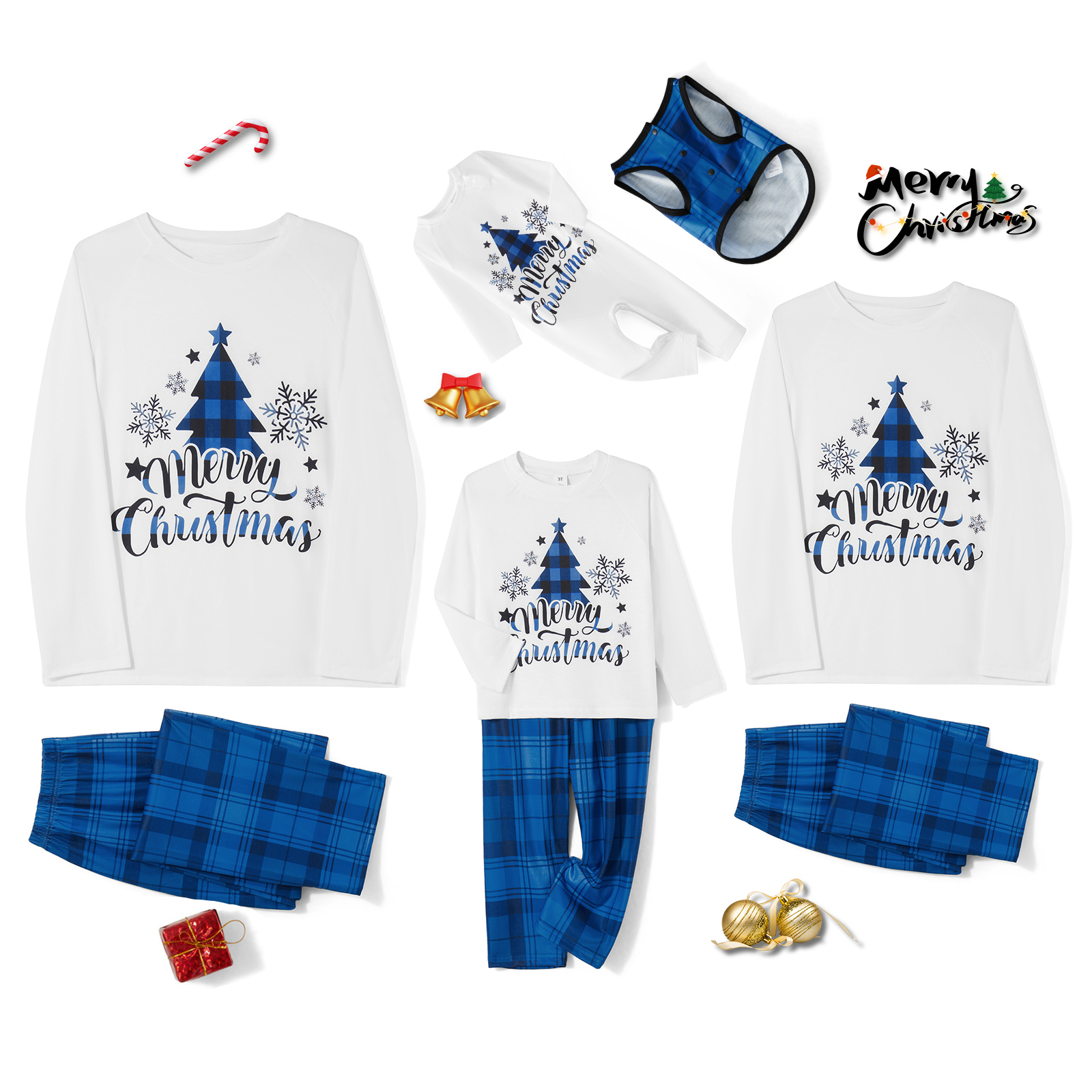 Family Matching Christmas Paja - Family Tree Print ulasan dan harga