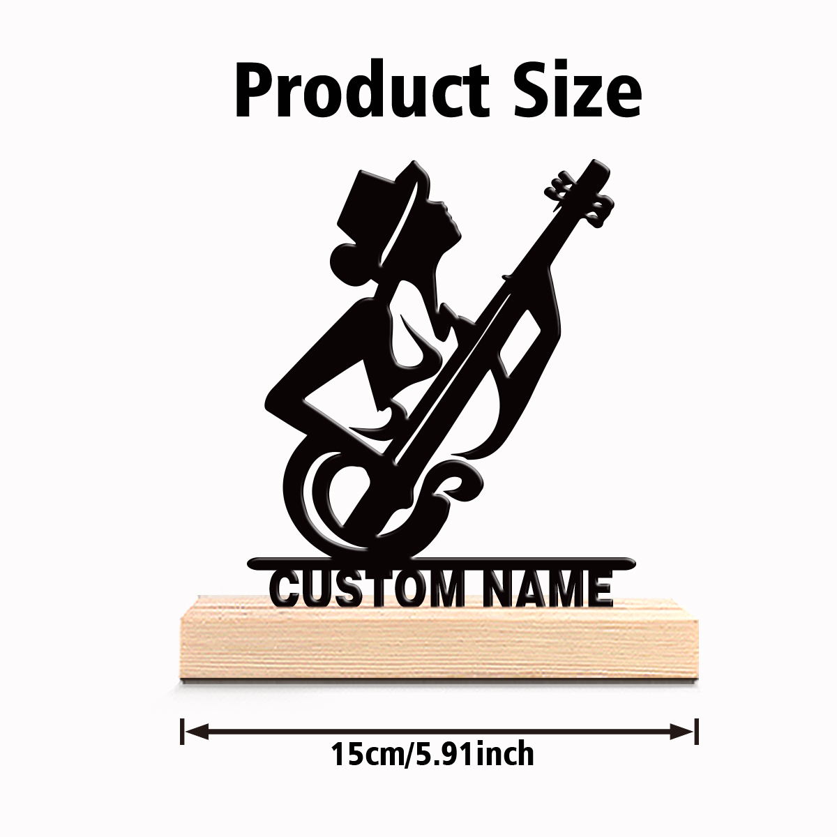 1pc Personalized Custom Perfor - Engraved Wood Frame ulasan dan harga