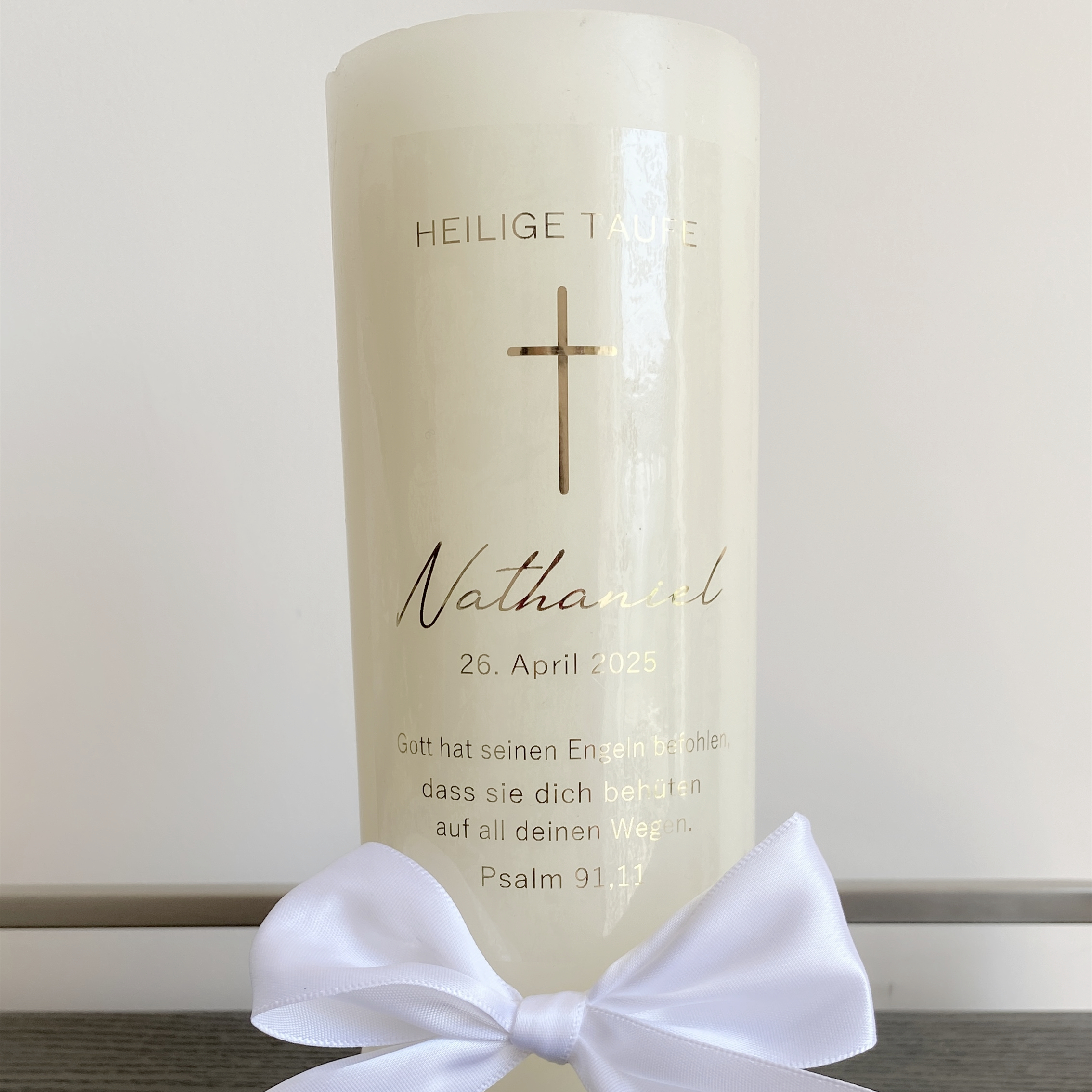 Personalized My Holy Baptism C - Personalised Candle Label ulasan dan harga