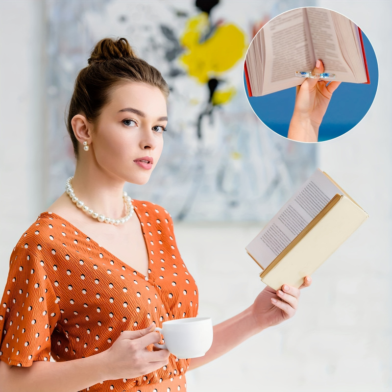 1/3 Pcs Dried Flower Resin Boo - Dried Flower Bookmark ulasan dan harga