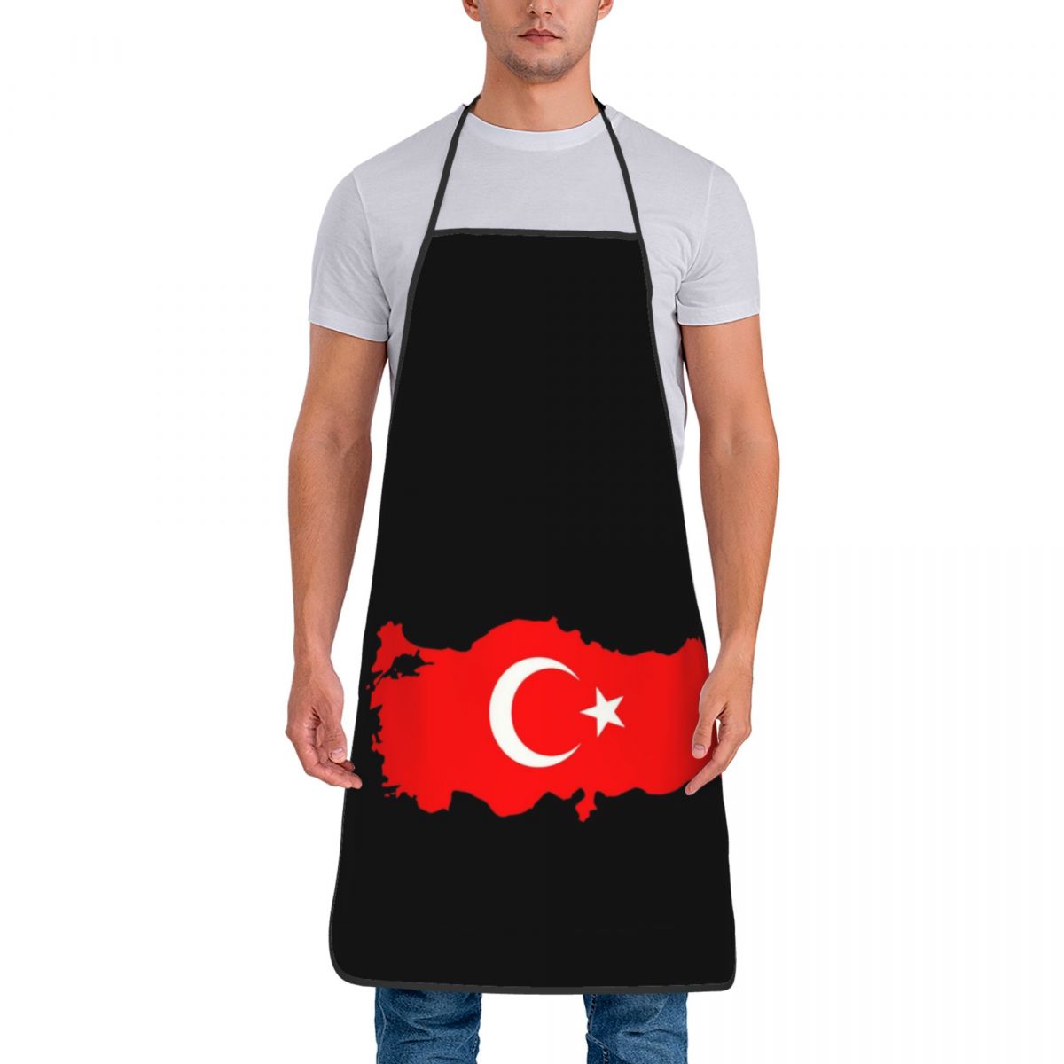 Custom Bib Turkey Flag Map Apr - Custom Star Map ulasan dan harga