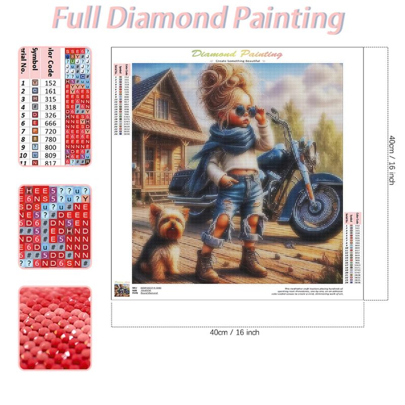 1pc frameless   Full Square Di - Photo Mosaic Print ulasan dan harga