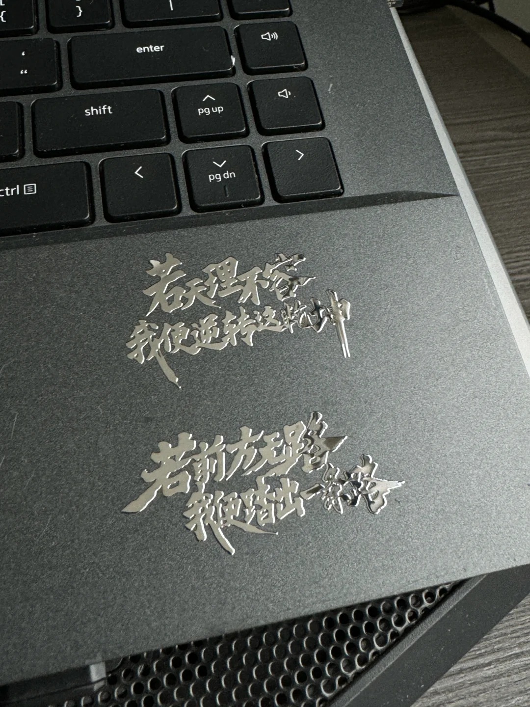 50PCS Metal transfer sticker 3 - Personalised Candle Label ulasan dan harga