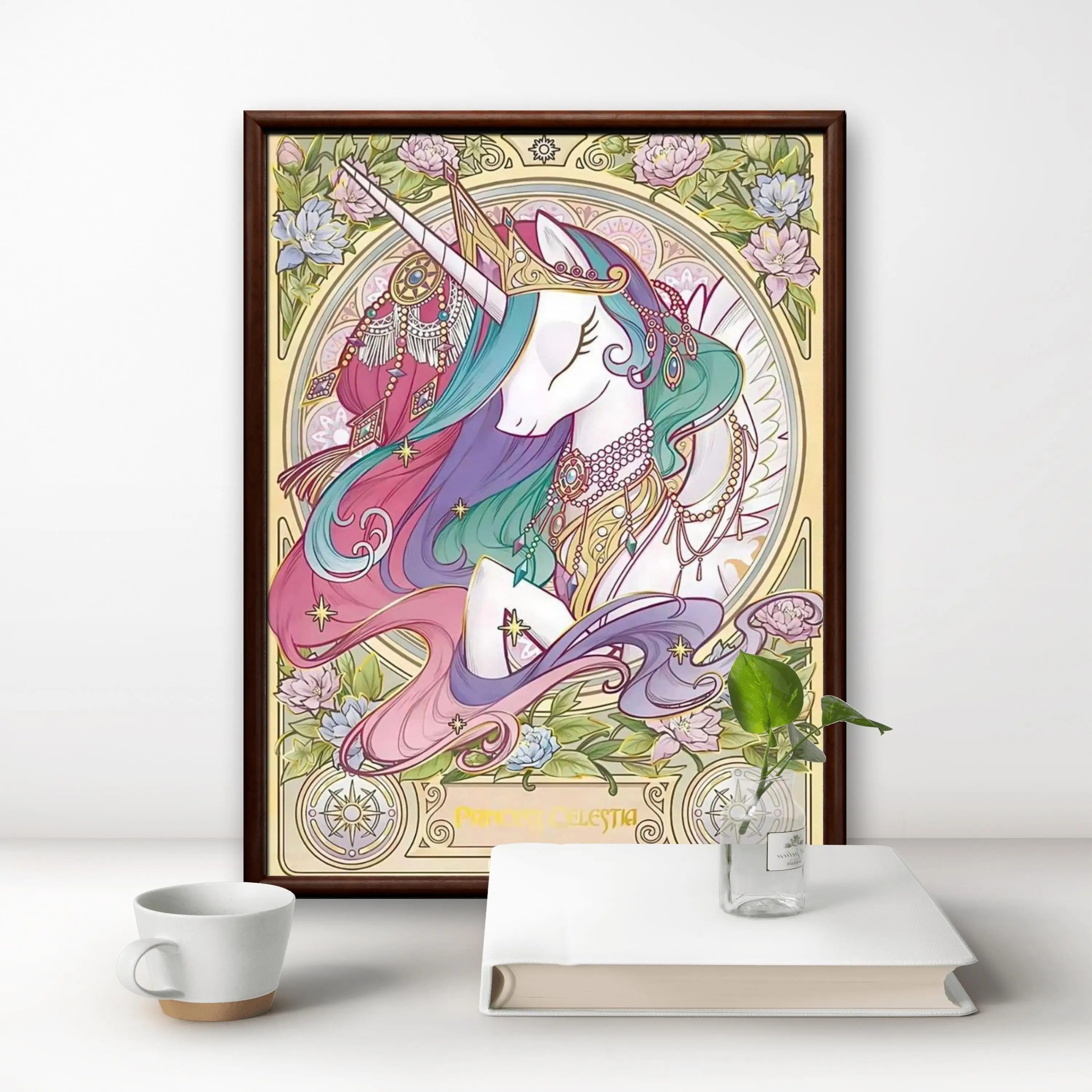 Mucha style My Little Pony 5D  - Photo Mosaic Print ulasan dan harga