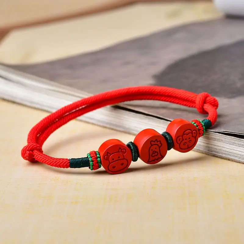2026 Resolve Tai-sui Cinnabar  - Coordinates Bracelet ulasan dan harga
